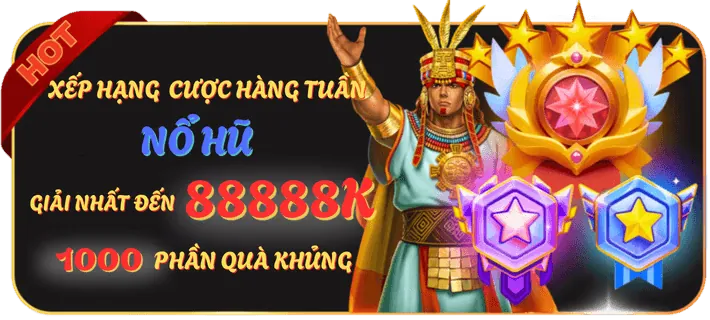 Hàng trăm trò chơi máy đánh bạc (nổ hũ) với chủ đề đa dạng và giải độc đắc lớn